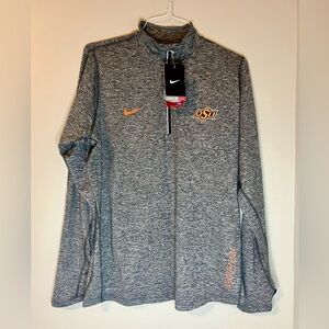 NWT Nike Gray OSU Quarter-Zip Pullover.  Women’s size XXL